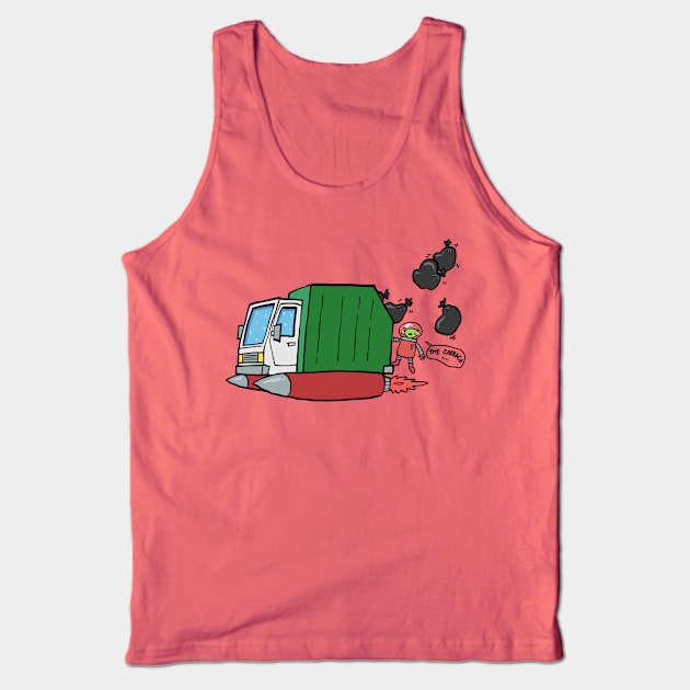 space garbage Tank Top by neilkohney